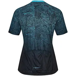 Велоджерсі Ziener Nagoya W Black/Turquoise XL (1012-239103-12-42) - мініатюра 2