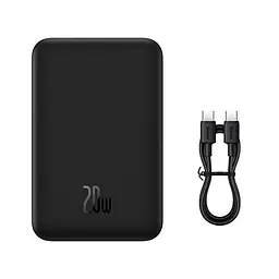 Зовнішній магнітний аккумулятор Baseus Magnetic Mini Wireless 20000mAh 20w (P10022102112-01) - мініатюра 3