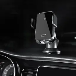 Автомобільний тримач з Бездротовим ЗП Proove Triple Clamp 15W - мініатюра 4