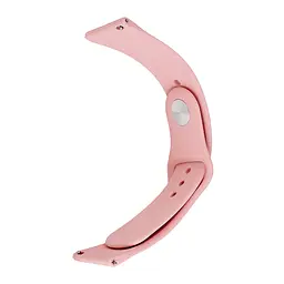 Ремінець Silicone 22 мм Watch Gear S3/ Watch 46 мм/Xiaomi Amazfit New Pink L