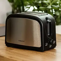 Тостер Sokany HJT-008S з режимом підігріву, чорний Sokany HJT008SBST - мініатюра 6