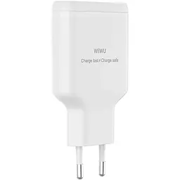 МЗП G035 Essen PD65W GaN (2USB-C) White Wiwu teh0029666 - мініатюра 5