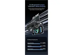 Зовнішній акумулятор (Power Bank) Awei PA-106 50000mAh Black - мініатюра 12