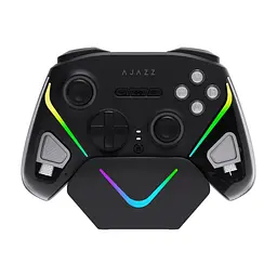 Геймпад Ajazz GP100S 2.4G/BT/USB Switch/PC/iOS/Android RGB Black (GP100S-B)