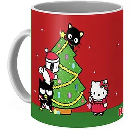Кухоль GeekLand Хелло Кітті Hello Kitty Merry Christmas HK.02.01 330 мл білий - мініатюра 2