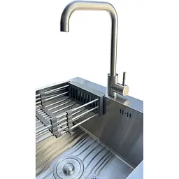 Комплект мийка + змішувач Romzha Arta U-490 (B) - мініатюра 4