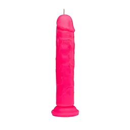 Свічка Love Flame - Dildo Roma Pink Fluor, CPS03-Pink - мініатюра 4