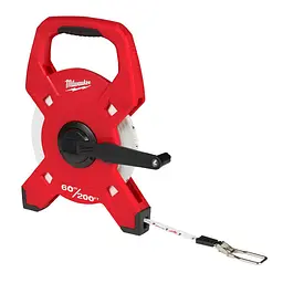 Рулетка геодезична зі скловолокна MILWAUKEE LTF60-200, 60м/200фт - мініатюра 2