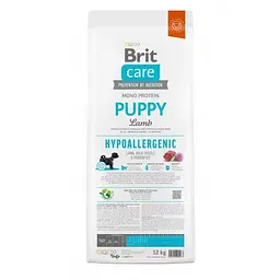 Сухий корм Brit Care Dog Hypoallergenic Puppy для цуценят, гіпоалергенний з ягням, 12 кг - мініатюра 3