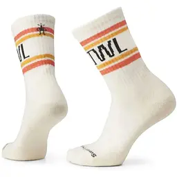 Шкарпетки Smartwool Athletic Retro Stripe Crew L Natural Smart Wool (1033-SW SW002135.100-L)