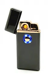 Запальничка USB електроімпульсна 2 в 1 акумуляторна та Газ UKC 5408 чорна