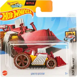 Набір: Базова машинка Hot Wheels HW Dirt HW Roll Cage зелена (5785) + Базова машинка Hot Wheels HW Metro Speed Dozer бордовий (5785) - мініатюра 3
