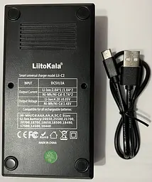 Портативний зарядний пристрій Liitokala Lii-C2 для Li-ion/Ni-Mh/Ni-Cd акумуляторів - мініатюра 7