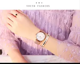 Жіночий годинник Hannah Martin gold+white - мініатюра 4