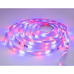 Світлодіодна стрічка RGB 3528, 4.5 м, біла, з пультом і блоком живлення