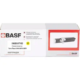 Картридж тон. BASF для Xerox Phaser 6140 аналог 106R01483/106R01479 Yellow ( 2000 ст.) (BASF-KT-106R01479/83) - мініатюра 4