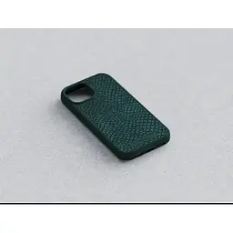 Чохол-накладка Njord Salmon Leather MagSafe Case Green для iPhone 15 Plus (NA52SL02) - мініатюра 7