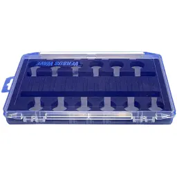 Коробка Meiho Versus Wave Tai Rubber Stopper VW-2020NS 225x190x28mm Clear - мініатюра 5