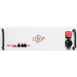 Акумулятор LogicPower LiFePO4 51,2V - 100 Ah (5120Wh) (BMS SP 100A/50А) RM RS485/CAN LCD WH