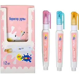 Коректор-ручка металевий наконечник It`s cool 4мл 848