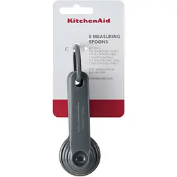 Набір мірних ложок KitchenAid Coreline сірий 5 шт. (KQG057OHCGG) - мініатюра 7