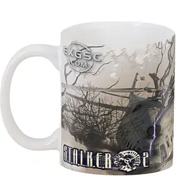 Кухоль GeekLand Сталкер 2 S.t.a.l.k.e.r. 2 ST.02.13 330 мл білий - мініатюра 3