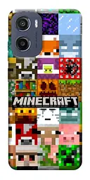 Чохол Demsky Minecraft collage для Motorola Moto G05