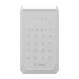 Клавіатура Tiras K-PAD4 White на 4 індикатори зон (21-00025) - мініатюра 4