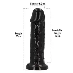 Фалоімітатор з ароматом лакриці Toyz4lovers Delicious Dildo Liquorice, 25 см - мініатюра 4