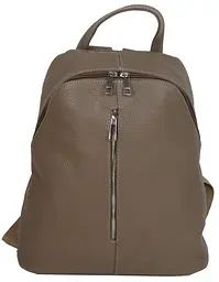 Рюкзак шкіряний жіночий Borsacomoda 841.035 14 л Світло Коричневий - мініатюра 2