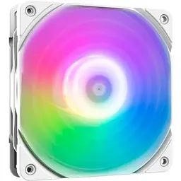 Вентилятор 120 мм Zalman ZM-AF120R ARGB білий 120x120x26 мм 800-1500 об/хв до 24.3 дБ 4-pin (PWM)/3-pin (ARGB)