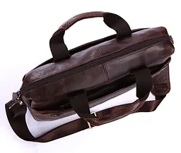 Чоловіча шкіряна сумка Vintage 38х28х8 см sum0012447 - мініатюра 6