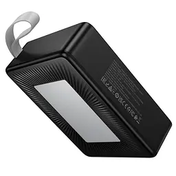 Портативний ЗП Power Bank Hoco J166 Carretera 22.5W+PD20W+lighting 50000 mAh Black - мініатюра 6