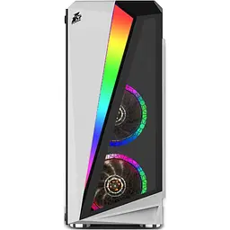 Корпус 1stPlayer R5-3R1-WH Color LED White (R5-3R1-WH) Без БП Б/в - мініатюра 2