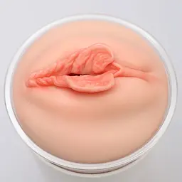 Мастурбатор-вагіна Naked Factory Cup Sleeve V-4, наскрізний - мініатюра 3
