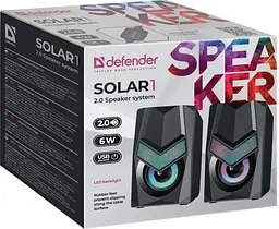 Акустика Defender 2.0 Solar 1 6Вт (65401) - мініатюра 6