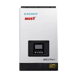 Автономний високочастотний інвертор 5.2kW Must PV18-5248 PRO DC48V - 5.2KVA/5200W WiFi, з комплектом для паралельного підключення (42-00153)