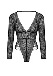 Боді Obsessive Merlys, XS/S (чорний) - мініатюра 5