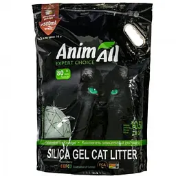 Силикагелевий наповнювач AnimAll Кристали ізумруду для котів 10.5 л 4.4 кг