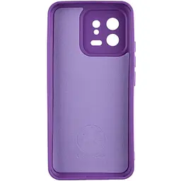 Чохол TPU GETMAN Liquid Silk Full Camera для Xiaomi 13 Pro Фіолетовий / Purple - мініатюра 3