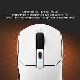 Миша GamePro Genesis Airmaster White (GM167W) [150897] - мініатюра 12