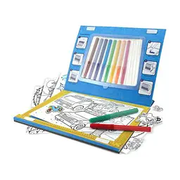 Набір для творчості Melissa & Doug Розмальовка, наліпка, трафарет (MD5240) - мініатюра 2
