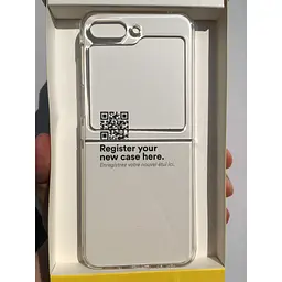Чохол протиударний BodyGuardz Refract Case для Samsung Galaxy Z Flip5 Clear Прозорий - мініатюра 3