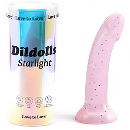 Дилдо з блискітками Love To Love Dildolls - Starlight - мініатюра 4