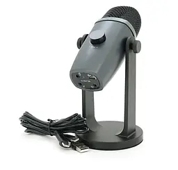 Професійний студійний конденсаторний мікрофон Jmary MCPW10 USB Black - мініатюра 2