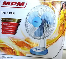 Вентилятор MPM MWP-16 - мініатюра 4