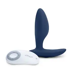 Анальная смарт-вибропробка We-Vibe Ditto Moonlight Blue с пультом ДУ - мініатюра 2