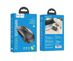 Мишка безпровідна Hoco GM14 2.4G для пк та ноутбуків чорна - мініатюра 2