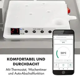 Інфрачервоний обігрівач Klarstein Wonderwall Smart (10032783) - мініатюра 7