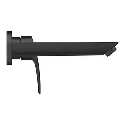 Змішувач для умивальника на два отвори M-Size Grohe Eurosmart 293382433 Чорний матовий - мініатюра 2